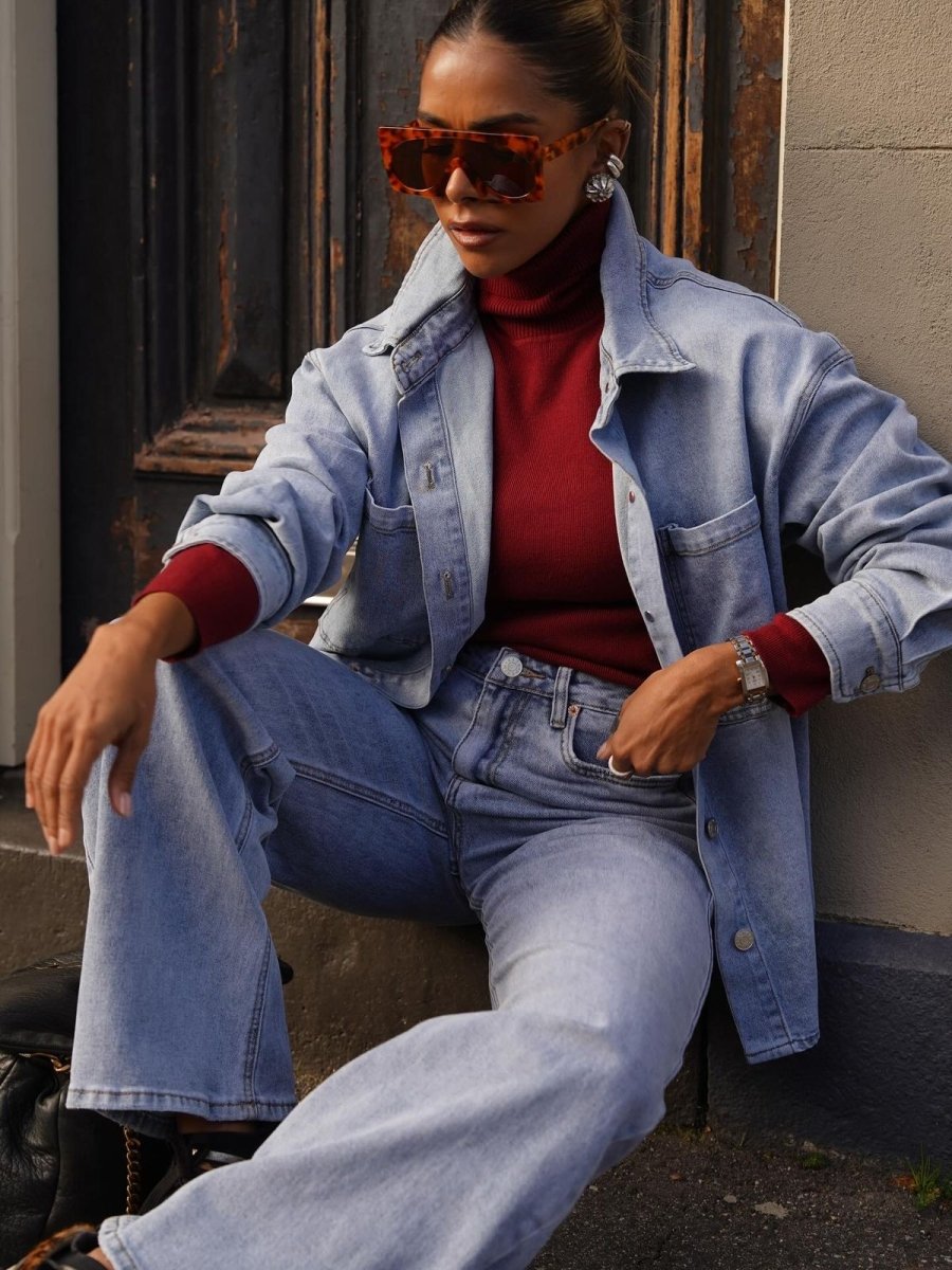 Buzo Cuello Tortuga - Lola Mora